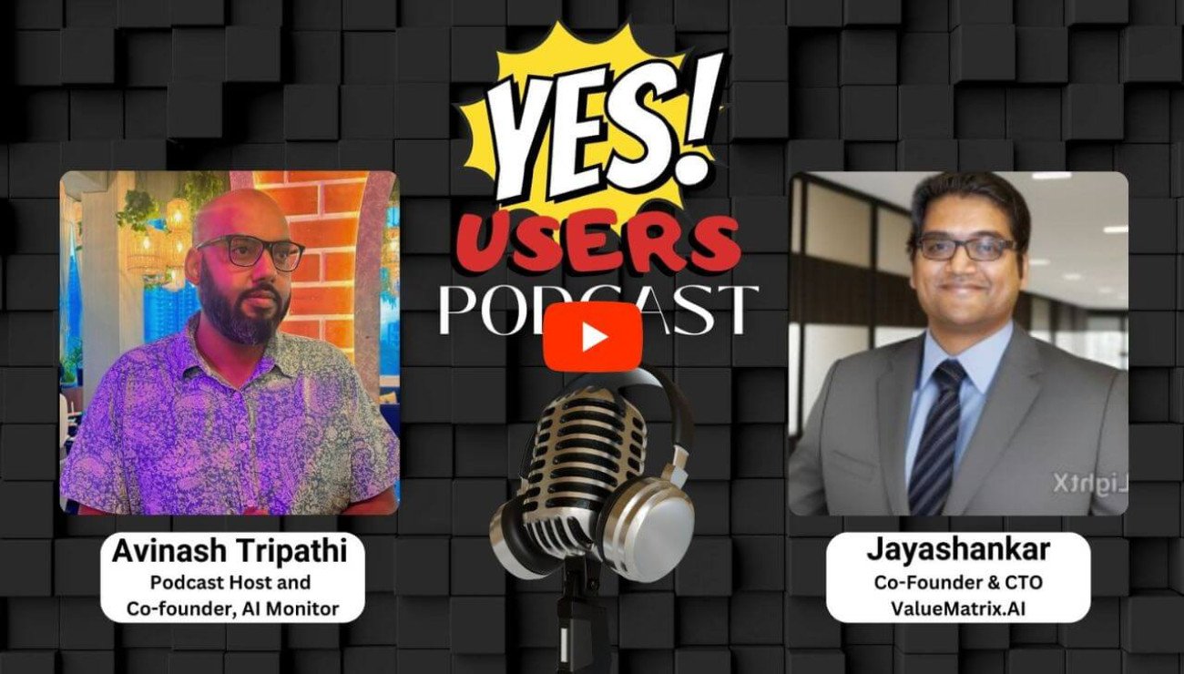 Podcast with Jayashankar Attupurathu, Co-Founder & CTO, ValueMatrix.AI